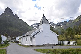 Mefjordvær kapell. Foto: Helge Høifødt