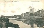 Mill and Bridge at Newport 1904 (archive ref PO-1-96-2) (30383272301).jpg