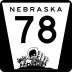 State Highway 78 marker