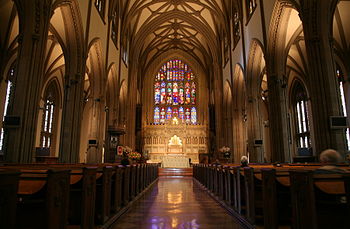 Trinity Church in Lower Manhattan