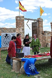 Heathen wedding at the temple of the OCSA in Albacete. Odinist wedding at the community's Temple of Gaut in Albacete.jpg