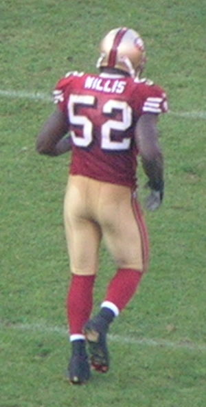 San Francisco 49ers linebacker Patrick Willis ...