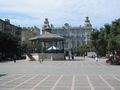 Plaza de Pombo en Santander.