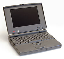 PowerBook 100 (1991) Powerbook 100 pose.jpg
