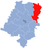 Lambang Powiats Oleski in der Woiwodschaft Oppeln