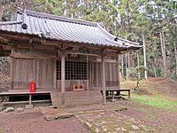 鹿島緒名太神社境内