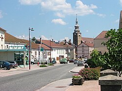 Skyline of Provenchères-sur-Fave