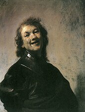 Rembrandt, Rembrandt riant, 1628.