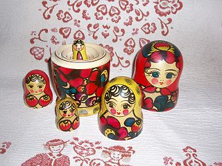 Picture of a Russian nesting doll