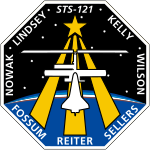 Missionsemblem STS-121
