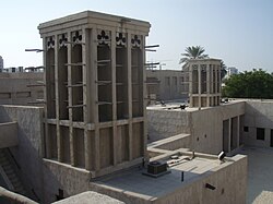 The Saeed Al Maktoum House is an important historic landmark in Al Shindagha