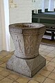 Sankt Peders Kirke. Baptismal font