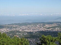 A landscape of Shillong