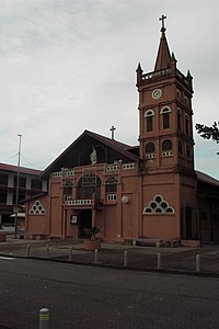 Vue générale de l’église.