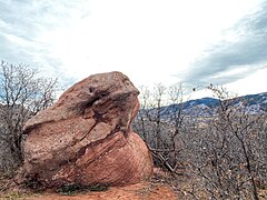 red rock formation