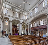 Interior de St George's Bloomsbury (1716-1731)