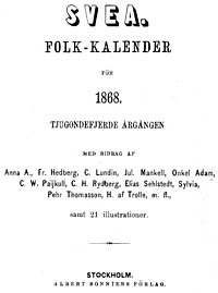 SVEA. Folk-Kalender 1868