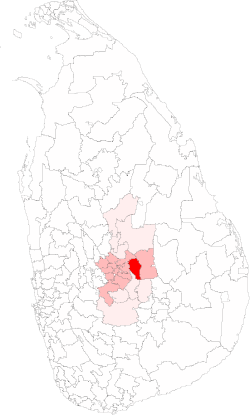 Location of Teldeniya