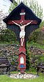 Langgassen-Kruzifix, heute am Dorfmuseum