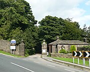 Western entrance and St. Ives Lodge