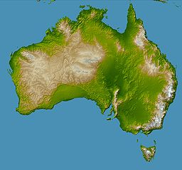 Location in Australia