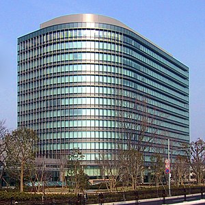 The new headquarters of the Toyota Motor Corpo...