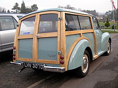 Morris Minor 1000 Traveller (enregistrée en février 1966)