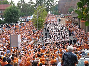 English: UT Pride of the Southland Marching Ba...