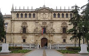 Original building, Alcal de Henares: The Complutense University was based here until 1836.