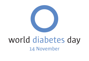 Logo for the World Diabetes Day