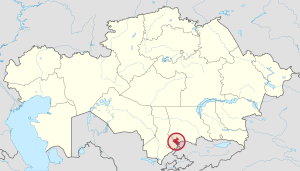 Lage in Kasachstan