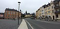 Neuer Postplatz und Treppe zur Kirche