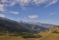 Landscape of the plateau