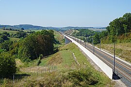 Passage de la LGV.