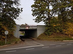 A76 underpass in Laar