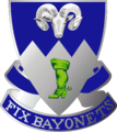 85th Infantry Regiment "Fix Bayonets"
