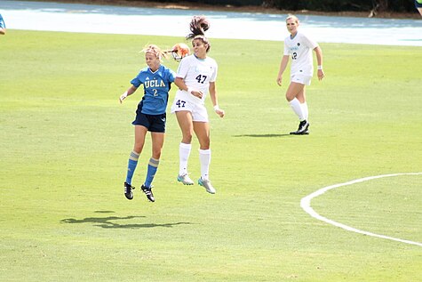 Alex playing against UCLA at UNC-Chapel Hill