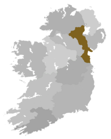 Diocese highlighted within Ireland C of I Diocese of Armagh.png