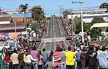 Gravity racing championship in Campos Novos, Santa Catarina, Brazil, 8 September 2010 Campeonato de carrinhos de rolima em Campos Novos SC.jpg