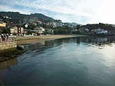 Playa de Arealonga, pequeña y entrañable playa situada entre Vigo y Redondela