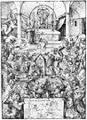 Albrecht Dürer, La Messa degli angeli, verso il 1500