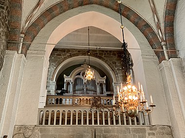 Orgeln och orgelläktaren