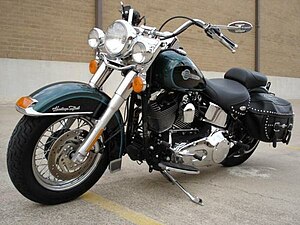 Picture of my HD Softail. I (Eric V. Blanchard...