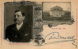 Felix Mottl conducted Tristan und Isolde at Bayreuth in 1886 Felixmottl3.jpg