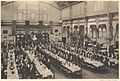 Banquet le dernier jour de l'exposition au Palis des Arts de Düsseldorf le 23 octobre 1904