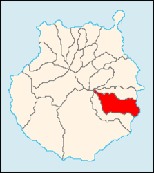 Agüimes – Mappa