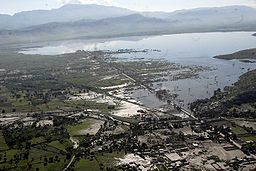 Landskap vid Gonaïves, efter orkanen Hanna 2008.