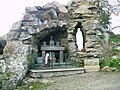 replica of the Grotte Notre-Dame de Lourdes.