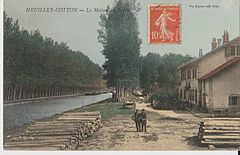 Heuilley-Cotton, la maison du garde, du touage