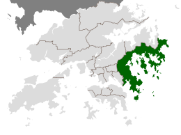 Distretto di Sai Kung – Localizzazione